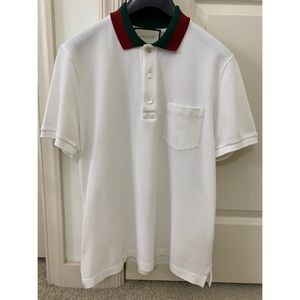 Authentic Gucci Web Polo